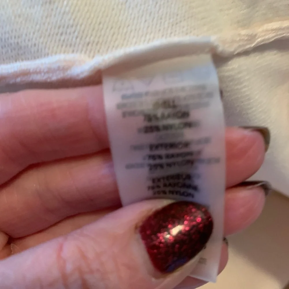 Calvin Klein NWT shrug light peach color